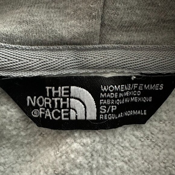 The North Face Womens Gray Long Sleeve Drawstring Pullover Hoodie Size Small - Picture 7 of 11